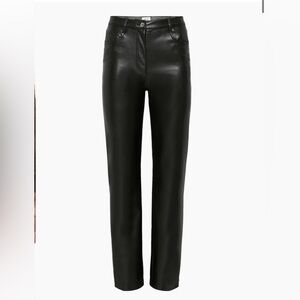 Aritzia high-waisted Vegan leather pants